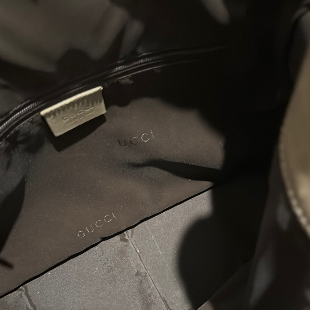 ⭐️SOLD⭐️ Gucci Diana Bamboo Greige Leather Bag - Picture 3 of 10
